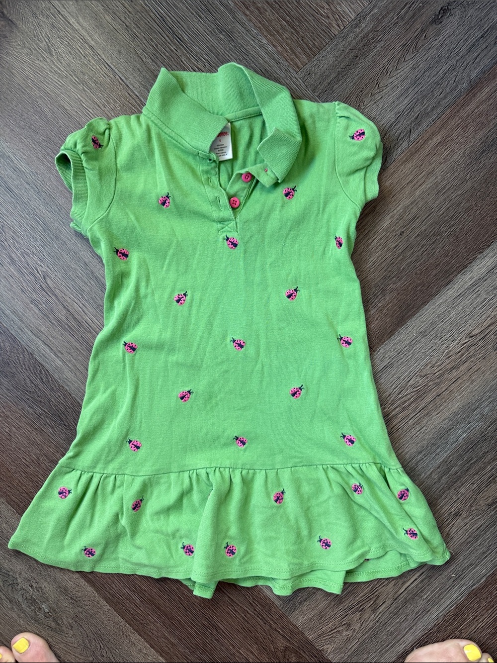 Girls ladybug dress